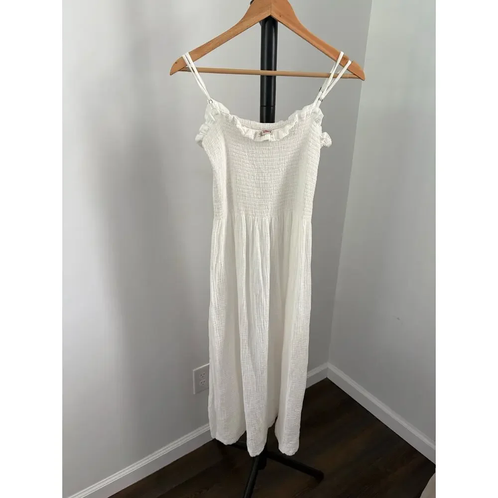 Faherty Dream Cotton Gauze Lakeview Dress - Picture 6 of 6